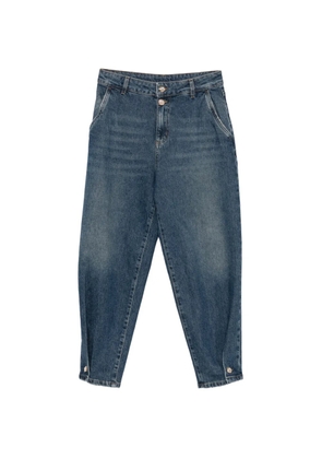 LIU JO embellished-button jeans - Blue
