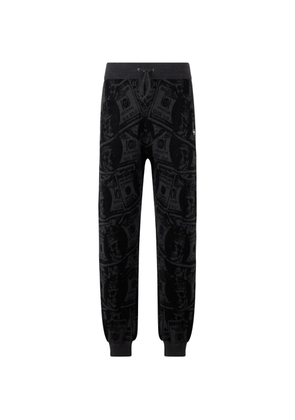 Philipp Plein dollar-print track pants - Black