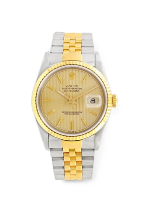 Rolex Datejust fluted bezel 36mm watch - Gold