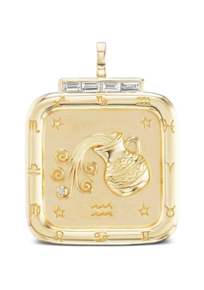 Sorellina diamond Aquarius pendant - Gold