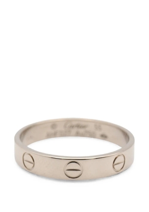 Cartier 2010s mini Love ring - Silver