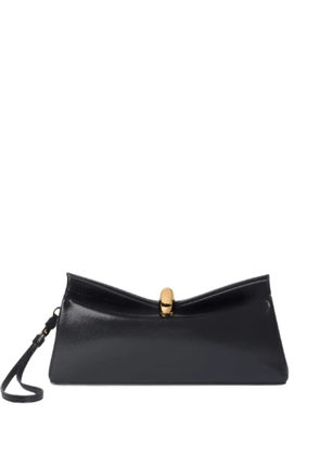 Jacquemus The Valérie leather clutch bag - Black