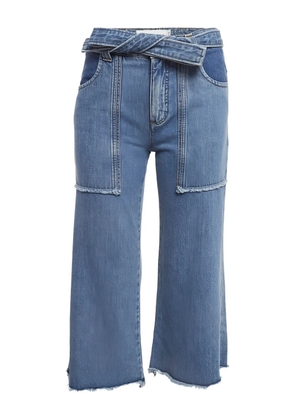 Victoria Victoria Beckham belted jeans - Blue