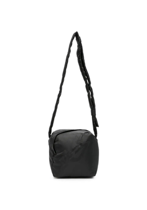 Y-3 Padd logo-print padded messenger bag - Black