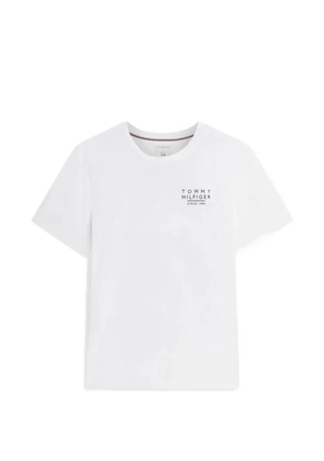 Tommy Hilfiger logo-print short-sleeve T-shirt - White