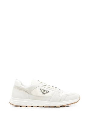 Prada logo-plaque sneakers - Neutrals