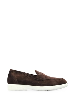 Kiton suede loafers - Brown