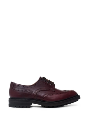 Tricker's Bourton wingtip brogues - Red