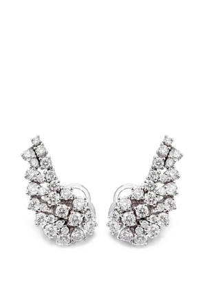 ZYDO Climber diamond earrings - Silver