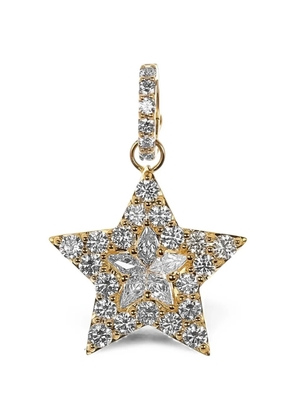 BUDDHA MAMA diamond kite star pendant - Gold