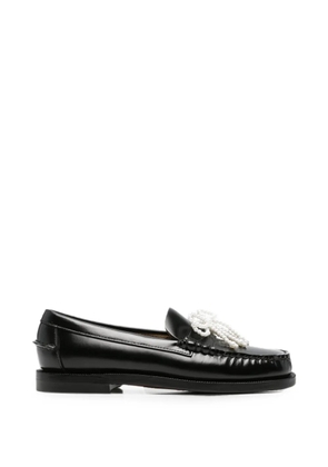 Sebago bow-embellished loafers - Black