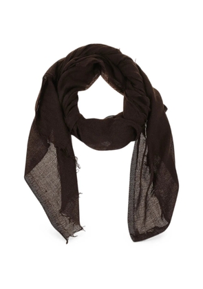 Destin Emily frayed square scarf - Brown