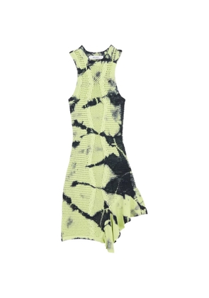 Daily Paper Xois tie-dye crochet dress - Green
