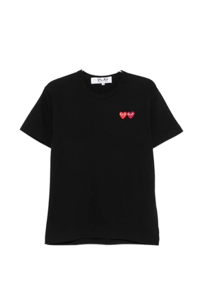 Comme Des Garçons Play heart-patch T-shirt - Black