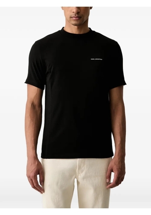 Karl Lagerfeld logo-print T-shirt - Black