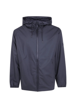 Rains hooded zip-up jacket - Blue