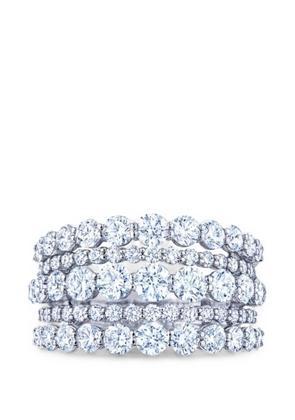 KWIAT Lyric five-row diamond ring - Silver