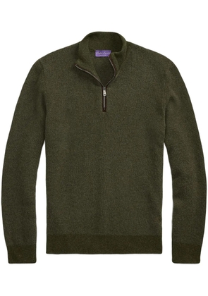 Ralph Lauren Purple Label half-zip sweater - Green