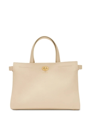 Burberry small check Cotswolds tote - Neutrals