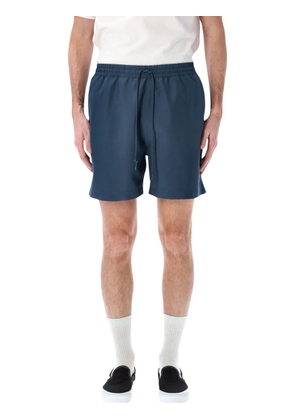 Carhartt WIP logo-embroidered drawstring swim shorts - Blue