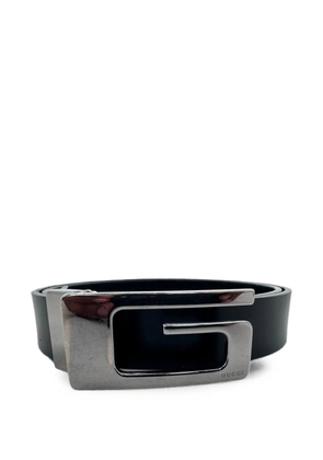 Gucci Pre-Owned G logo buckle belt - Black