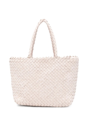 DRAGON DIFFUSION mini Inside Out leather tote bag - Neutrals