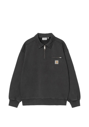 Carhartt WIP half zip Detroit sweatshirt - Black