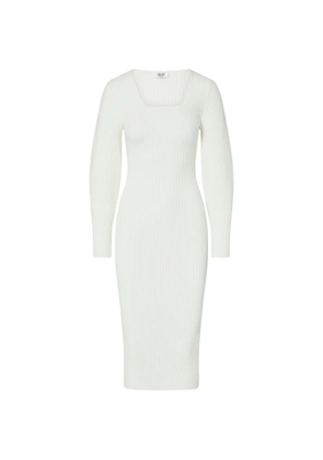 LIU JO balloon knit dress - White