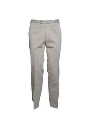 L.B.M. 1911 pressed-crease tailored trousers - Grey