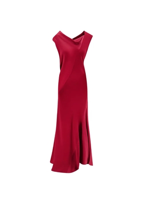 Alberta Ferretti sleeveless maxi dress - Red