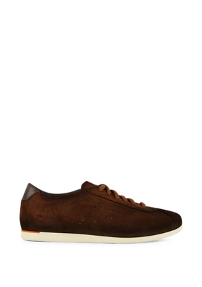 Santoni 70s suede sneakers - Brown