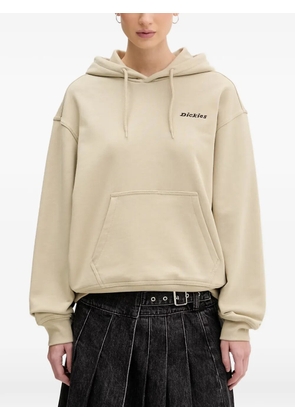 DICKIES Loretto logo-embroidered hoodie - Neutrals