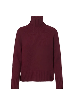 'S Max Mara roll-neck raglan-sleeve sweater - Red