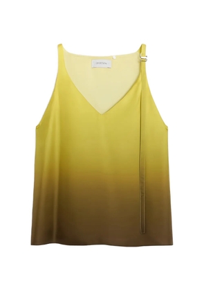 Sportmax V-neck top - Yellow