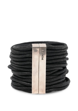 Monies multi-strand wrap bracelet - Black