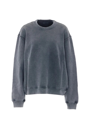 Haikure distressed back-split sweater - Grey