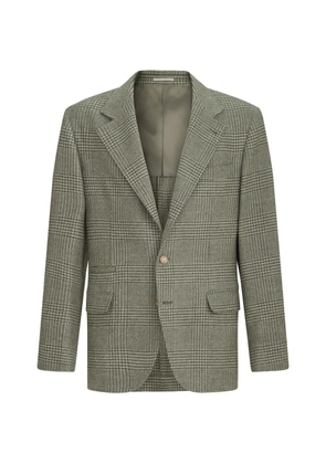 Brunello Cucinelli single-breasted blazer - Green