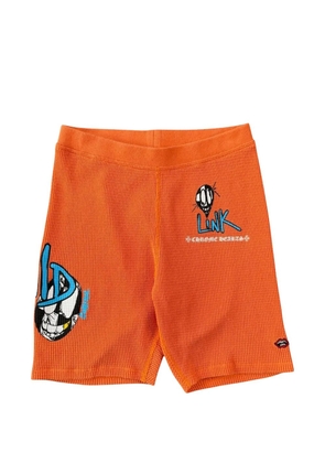 Chrome Hearts Matty Boy Link & Build shorts - Orange