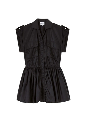 GANNI dress in black nylon