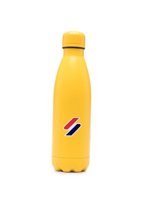 Superdry logo-print water bottle - Yellow