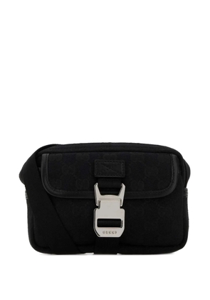 Gucci mini GG canvas crossbody bag - Black