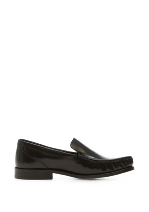 A.P.C. leather loafers - Black