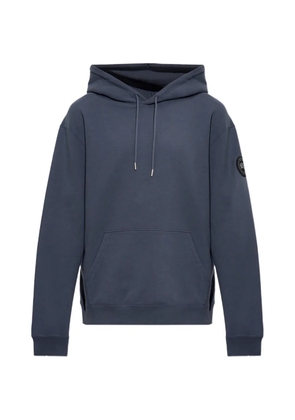 Canada Goose Loon logo-patch hoodie - Blue