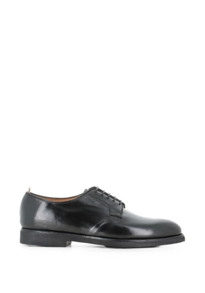 Officine Creative Bariton Flexi 001 polished-finish lace-up derby shoes - Black