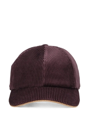Eleventy corduroy baseball cap - Purple