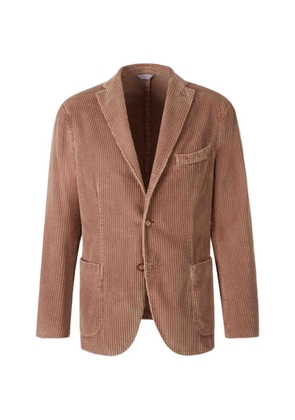Boglioli corduroy single-breasted blazer - Pink