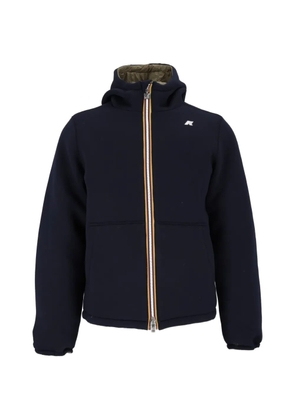 K-Way Jack Spacer reversible hooded jacket - Blue