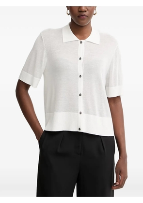 Armani Exchange short-sleeve cardigan - White