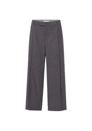 Patrizia Pepe pressed-crease tailored trousers - Grey