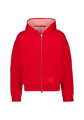 Givenchy Couture Seam zip hoodie - Red